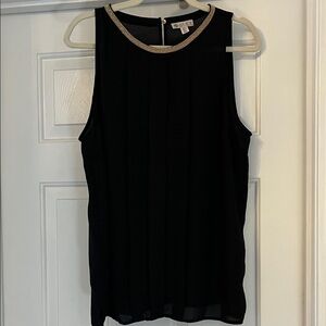 Lila Rose Black Sheer Top